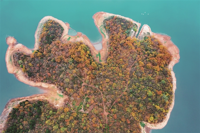 安徽省全椒县椒岭风景线山水相依，美不胜收。 通讯员 刘玉才摄