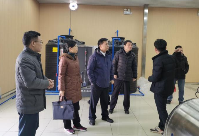 农发行韶关市曲江支行积极配合国家金融监督管理总局韶关监管分局到韶关市曲江城区供水旧管网改造与新城区扩网工程开展现场调研检查（坚玉立 摄）