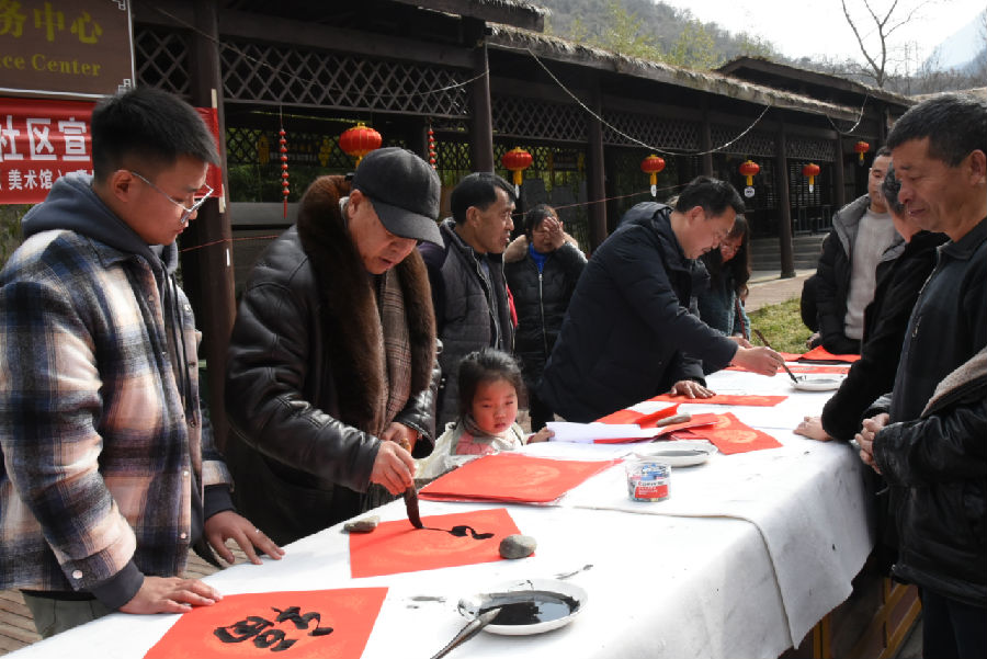 图为活动现场（周渝 摄）