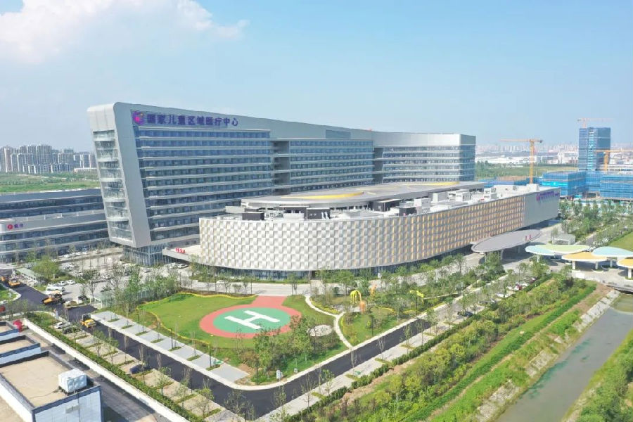 生物医药产业园一景（肥宣 摄）