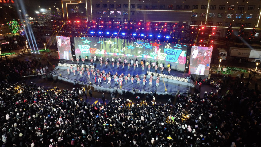 2024跨年晚会上的精彩演出（王浩宇 摄）