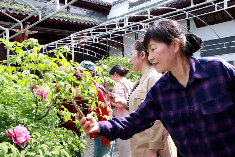 活动现场 （彭红玲 摄）