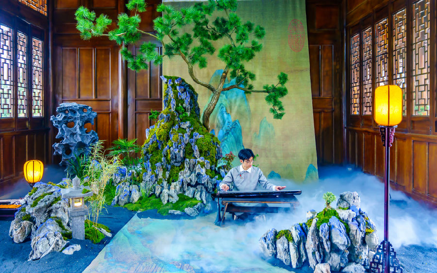 “知音馆”植入古琴培训等文旅融合新业态（张志强 摄）