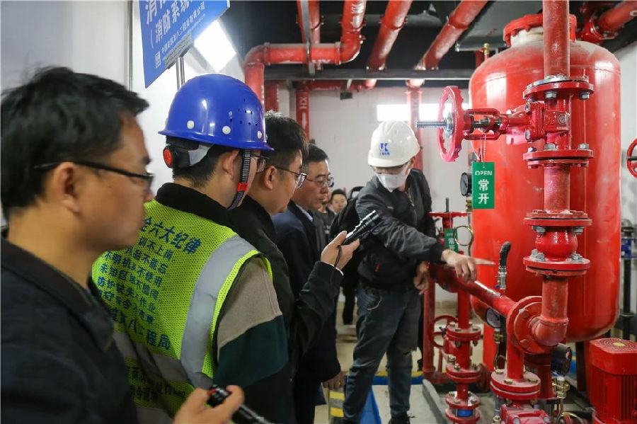 验收现场(周洁 摄) 验收现场(周洁 摄)