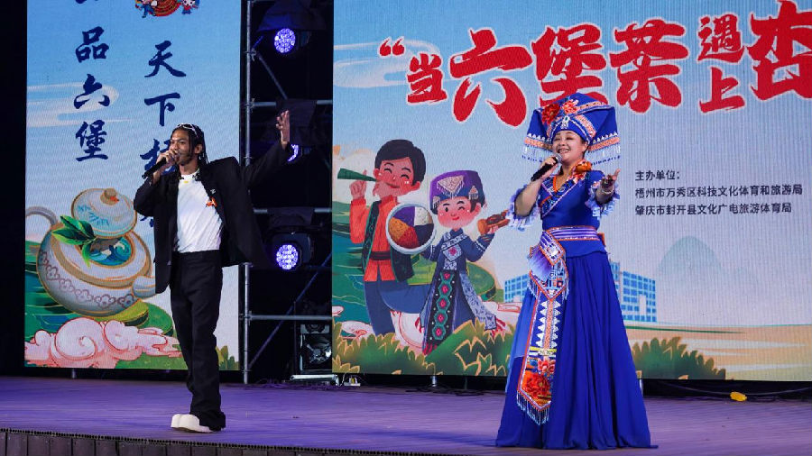 歌曲《粤桂自古一家亲》（蔡敏锐 摄）