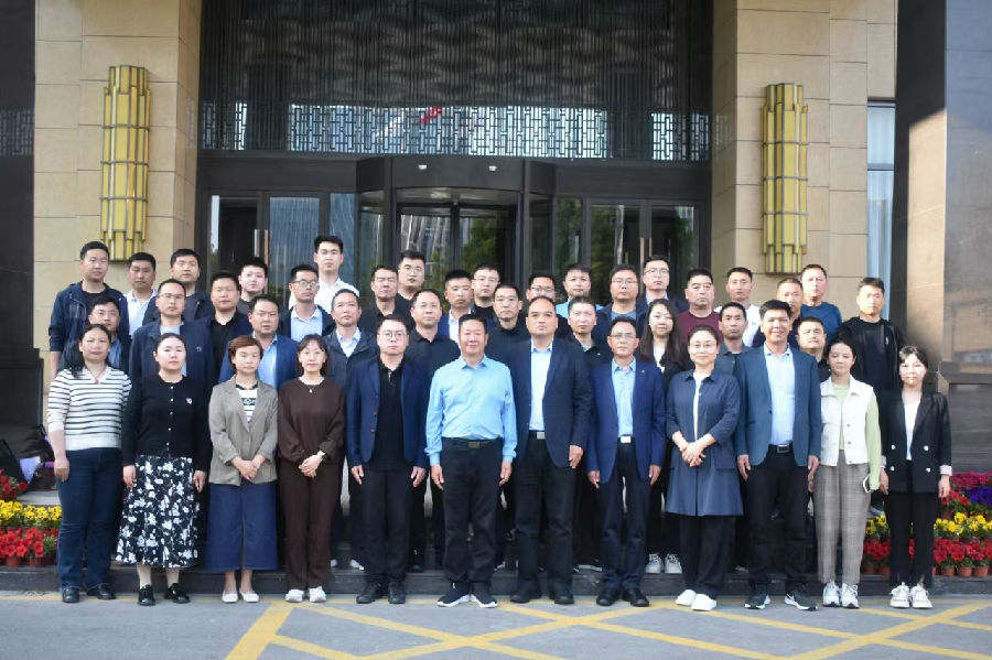 集体合影（赵蜘莅 摄）