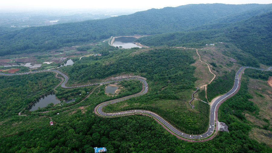 包公镇一景（邢单清 摄）