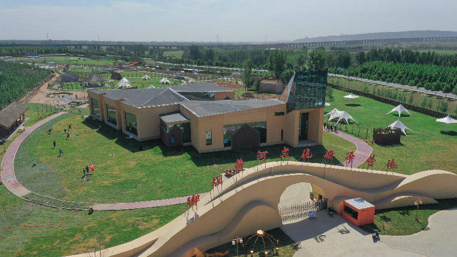 武陟县嘉应观镇御坝黄河文化研学营地（周梦莹 摄）