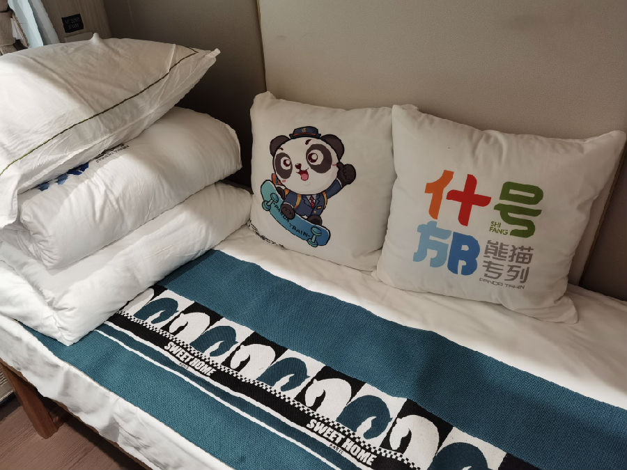 图为专列内景（戚译升 摄）