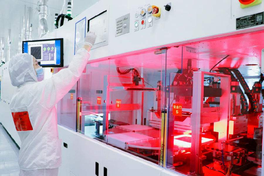 辖区企业风采（王学松 摄）