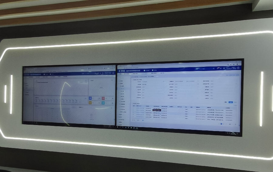 营销2.0系统界面（赵艳微 摄）