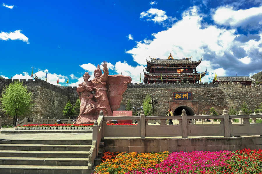 松潘县松州古城（杨友利 摄）