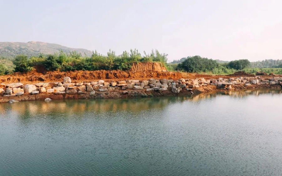 郝家峪村生态清洁小流域治理项目（刘影 摄）