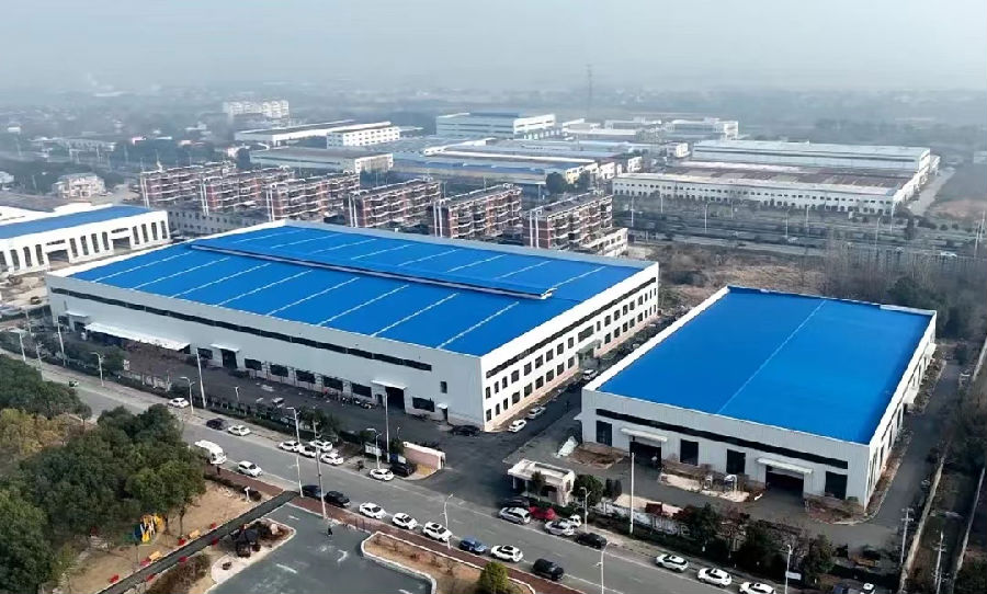 许镇镇园区一景 （赵鑫 摄）