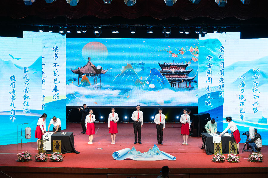 读书节现场（王爽力 摄）