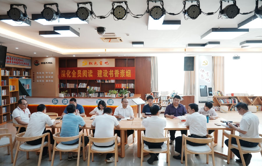 图为阅读分享会现场（马霄韵 摄）