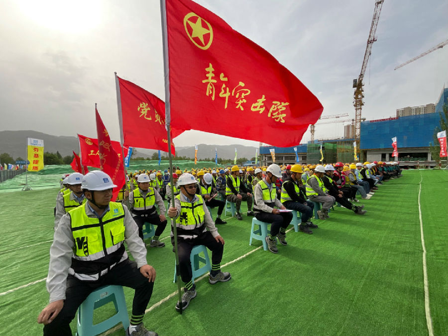 士气高昂（申维祖 摄）