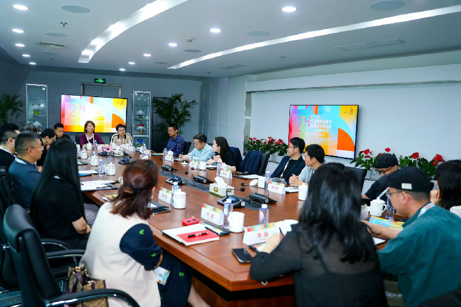 第二十届中国国际动漫节动漫人才交流会一角（来引忠 摄）