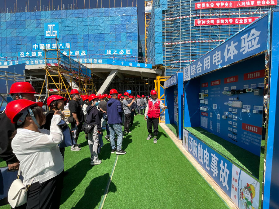 现场观摩（申维祖 摄）