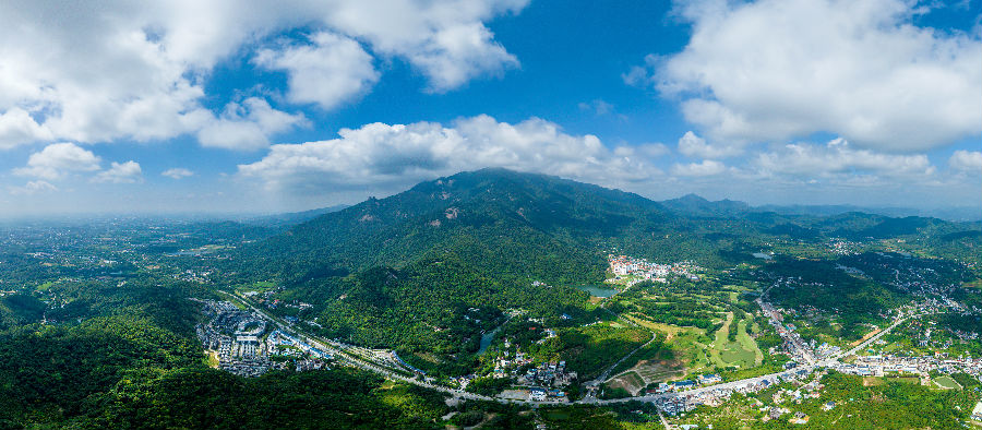 罗浮山航拍图（黄敬荣 摄）