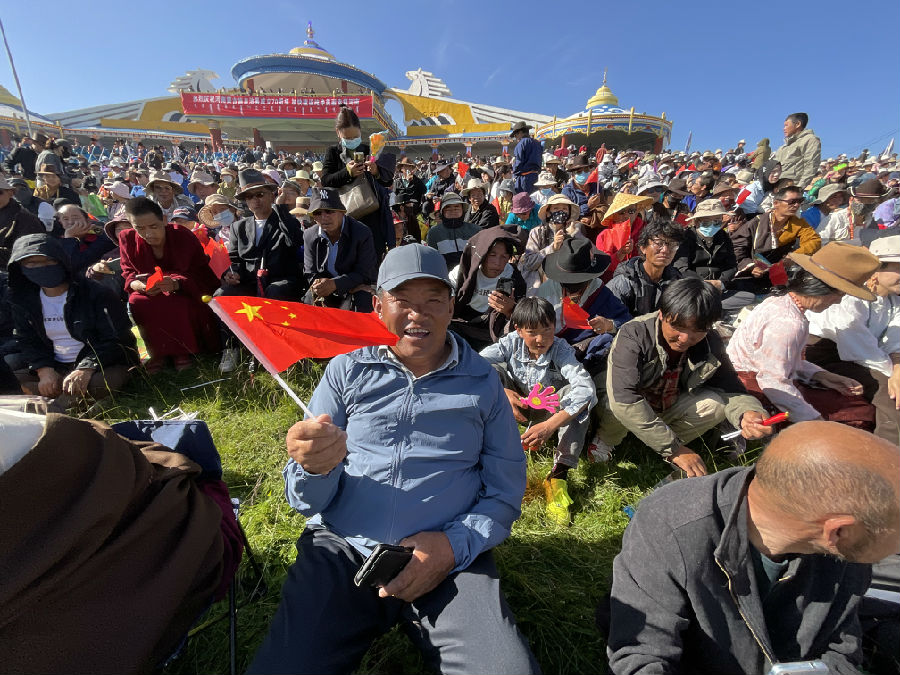 节日活动现场（申维祖 摄）