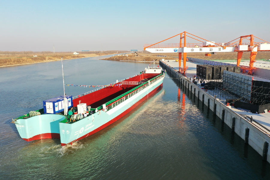 小清河博兴港（李乐 摄）