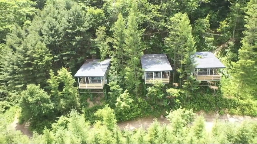 龙缘溪谷民宿（刁茁 摄）