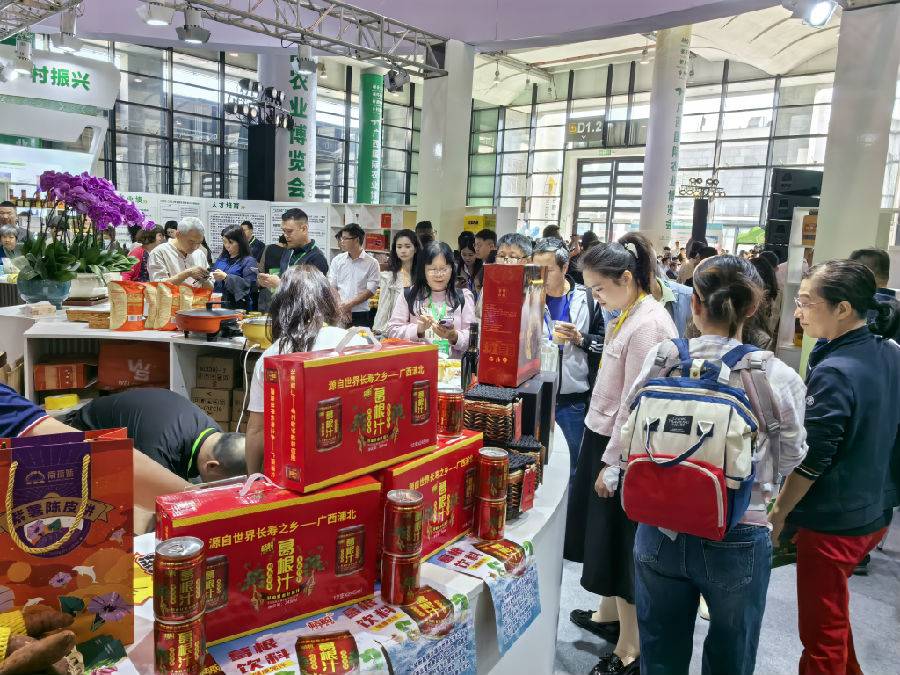 展会现场（朱柳蓉 摄）