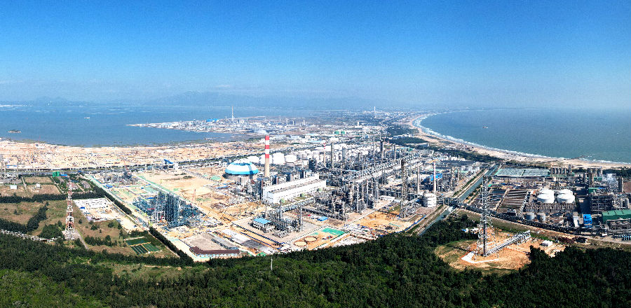 古雷石化园区核心区航拍图（詹照宇 摄）