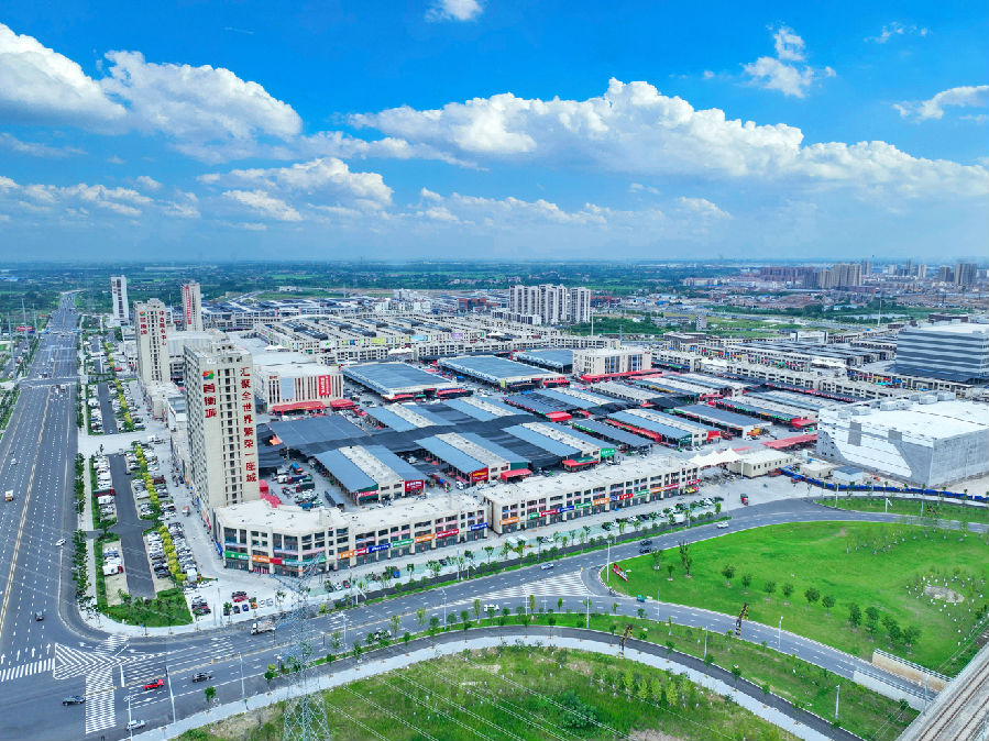 首衡城水果区鸟瞰图 （宓天鹏 摄）