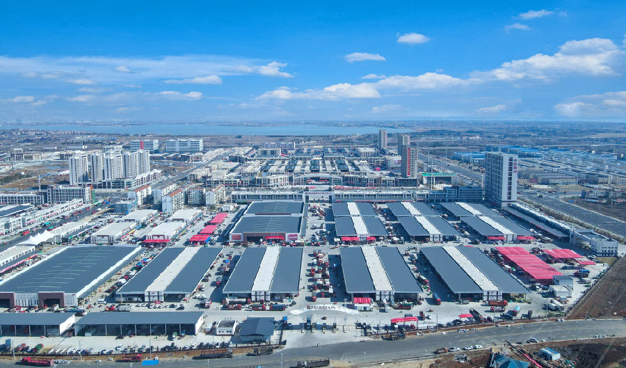 首衡城蔬菜区鸟瞰图 （宓天鹏 摄）