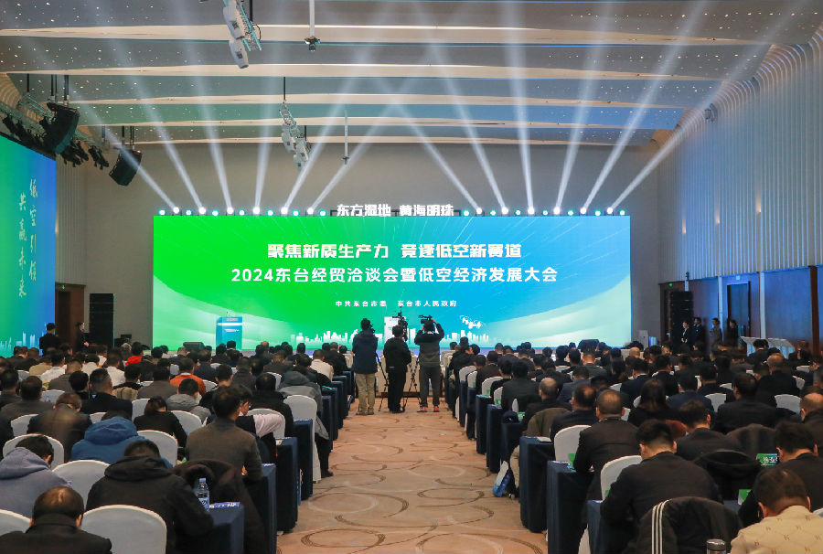 2024东台经贸洽谈会暨低空经济发展大会现场（张莉琳 摄）