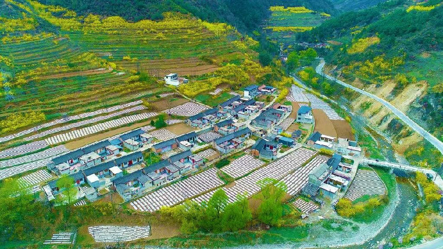 晒经乡一隅（党东雄 摄）