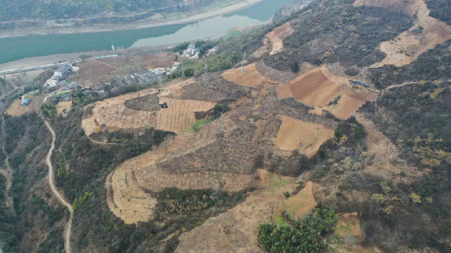 东钦村遗址全景照片（李广泽 摄）