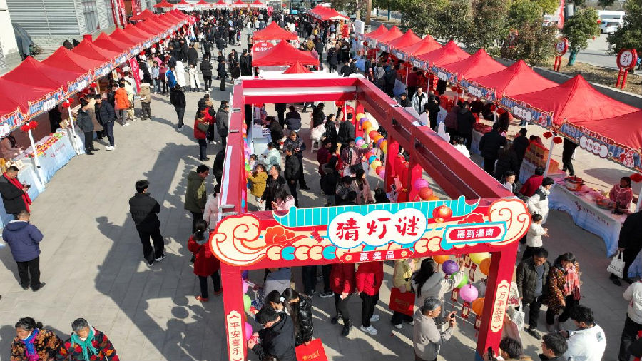 年货大集现场（缪锐 摄）