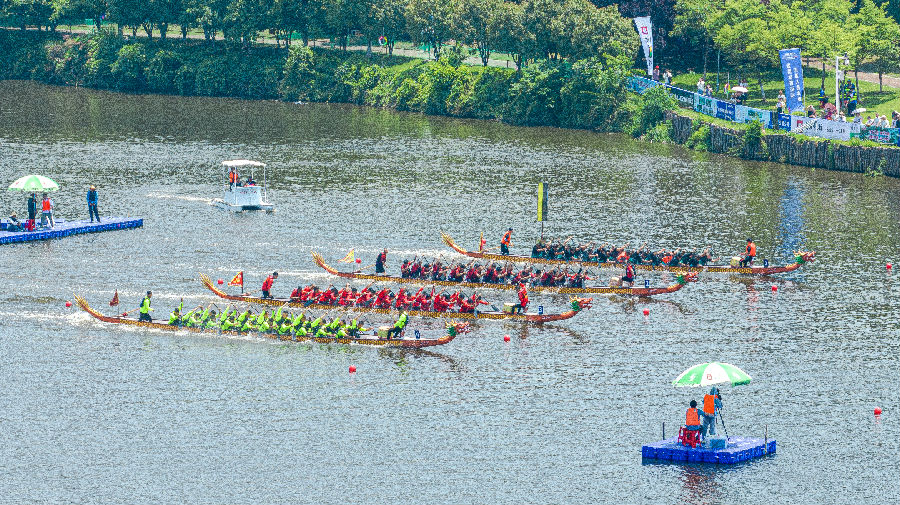 比赛火热进行中（石教星 摄）