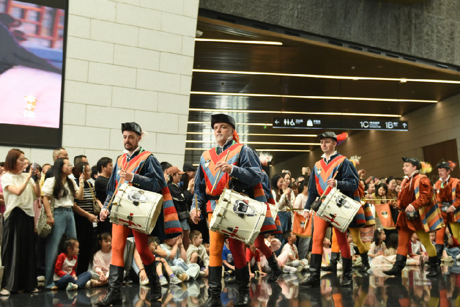 活动现场  （吕楠 摄）