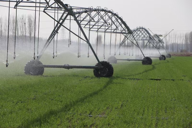 桁架式节水设施（付豪 摄）