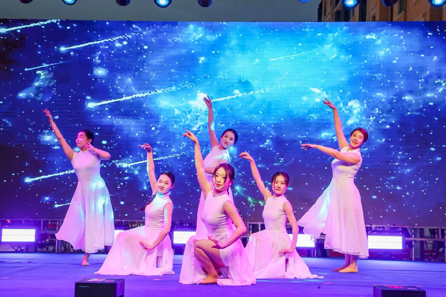 活动现场（ 白洁 摄）