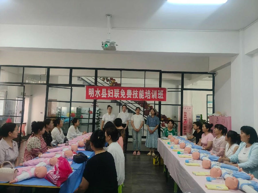 培训现场（孙琳琳 摄）