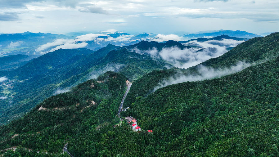 大别山主峰景区（章卫军 摄）