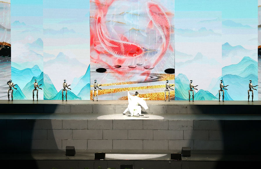 开幕式精彩表演（张建波 摄）