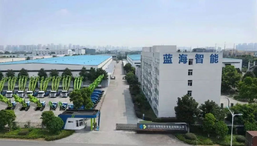 四川蓝海智能装备制造有限公司（邱书洋 摄）