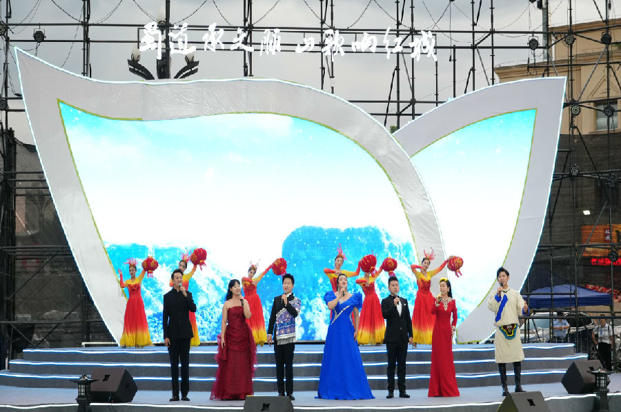 活动现场（唐福升 摄）