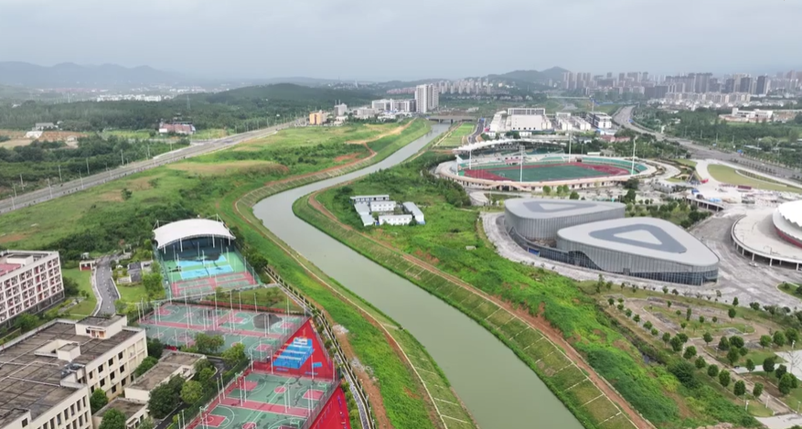 京山河航拍景（刘剑文 摄）