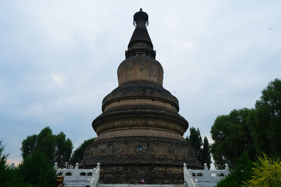 图为塔身展现古建之美（席兆平 摄）