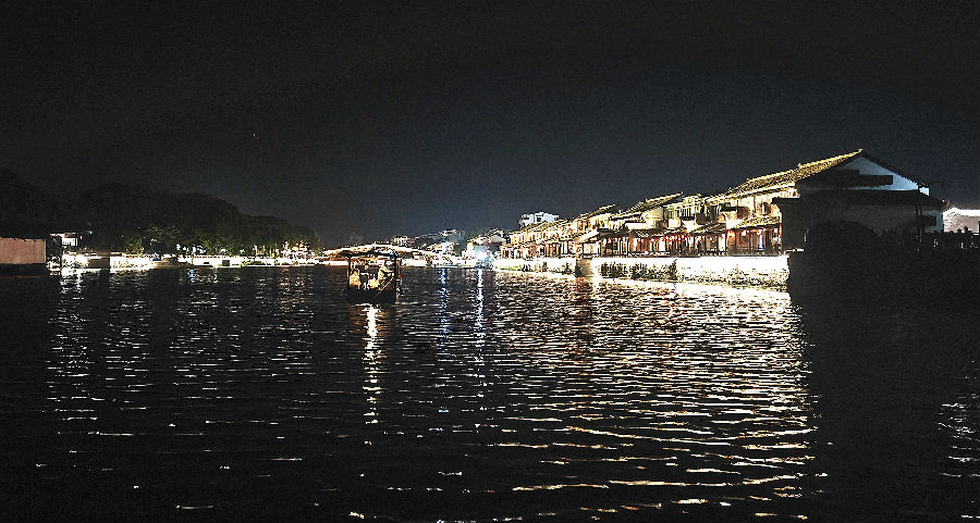 塘栖古镇一景（周洌虔 摄）