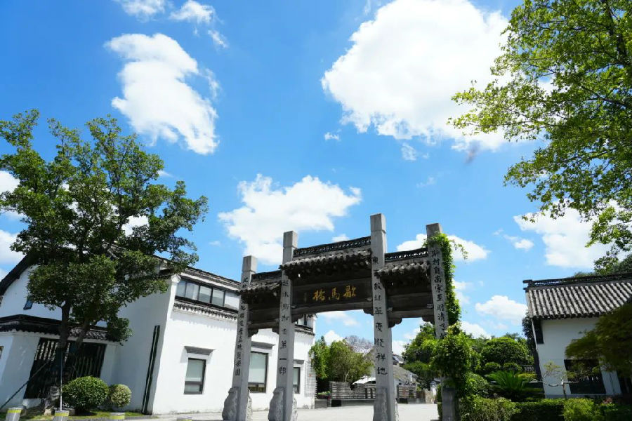 千灯镇歇马桥村（汪宇陆 摄）