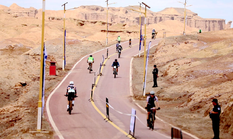 赛事现场（魏百宁 摄）