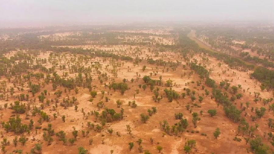柯坪县哈拉坤胡杨林（艾热提 摄）